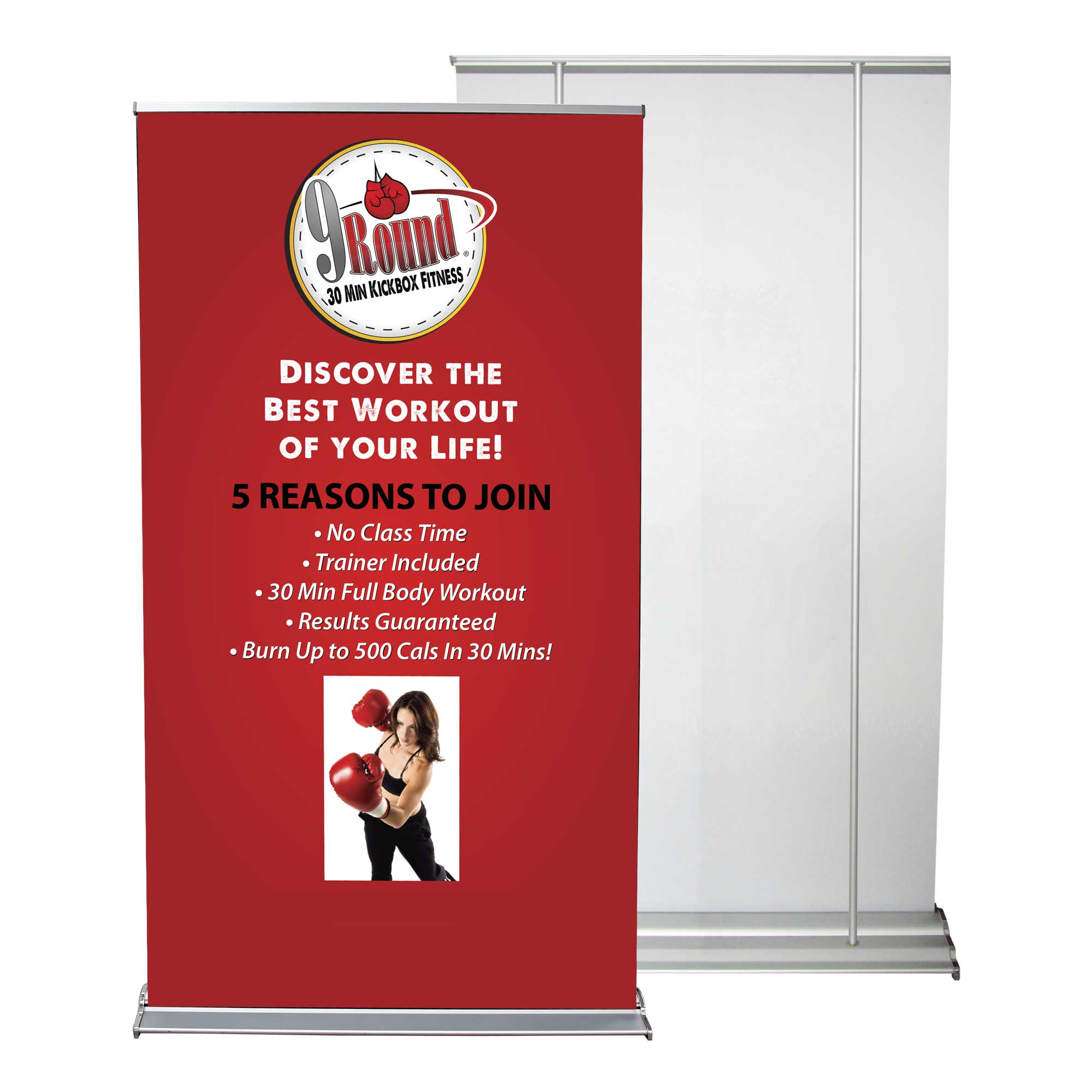 High Quality Roll-up Stand Banner Printing at Bali Print Shop