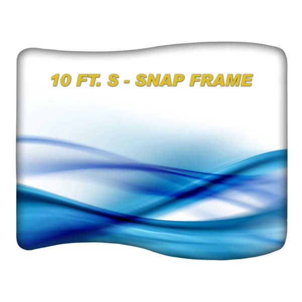 10ft Snap Frame S Shape Archives Irvine Printing And Displays