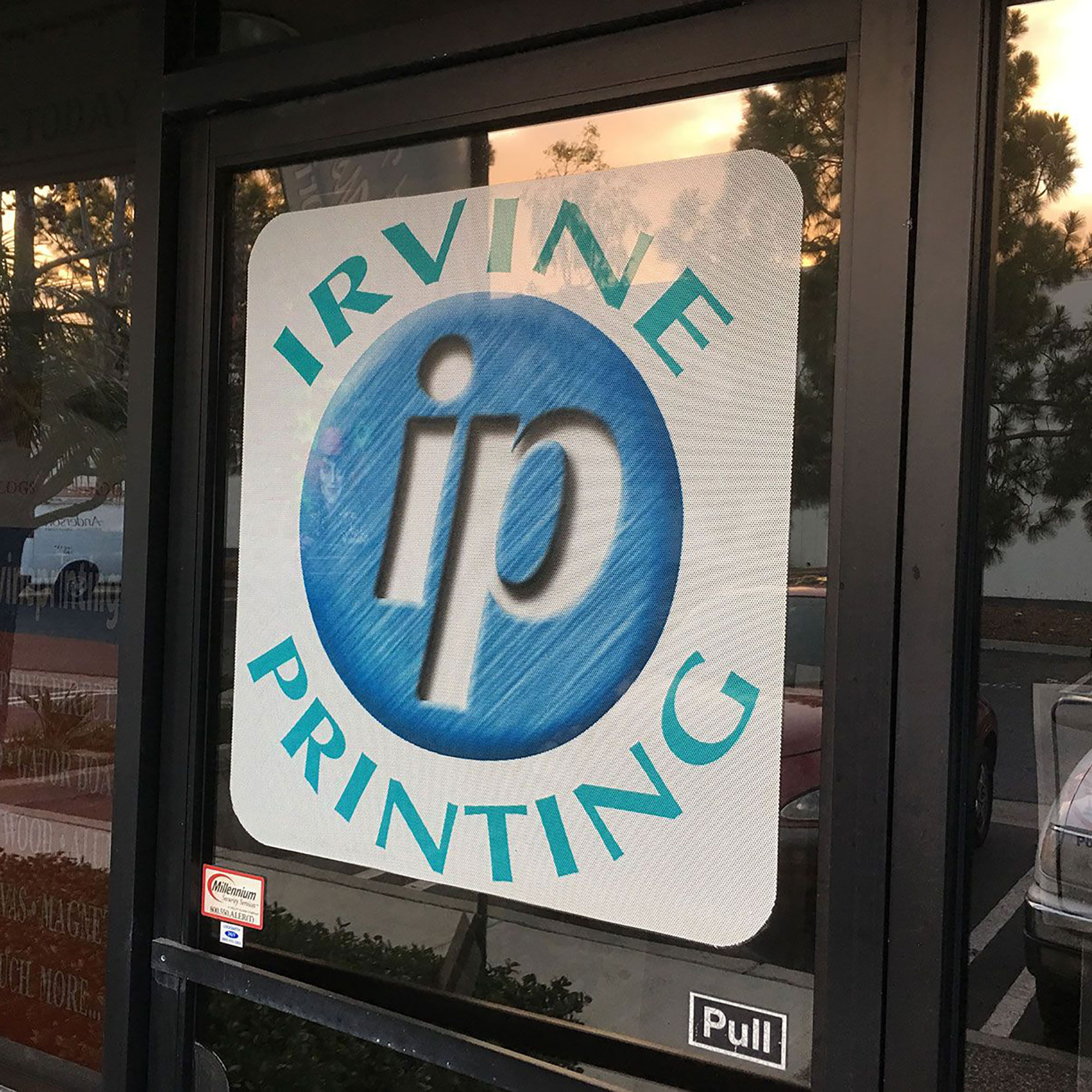 Adhesive Vinyl Sticker - Irvine Printing & Displays
